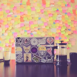 Udfold kreativiteten med stickers